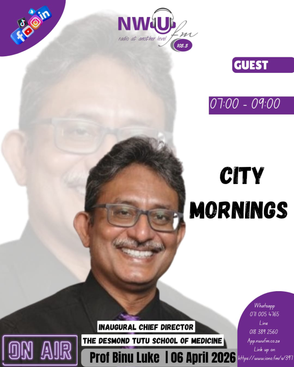 Prof Binu Luke interview on PUKfm