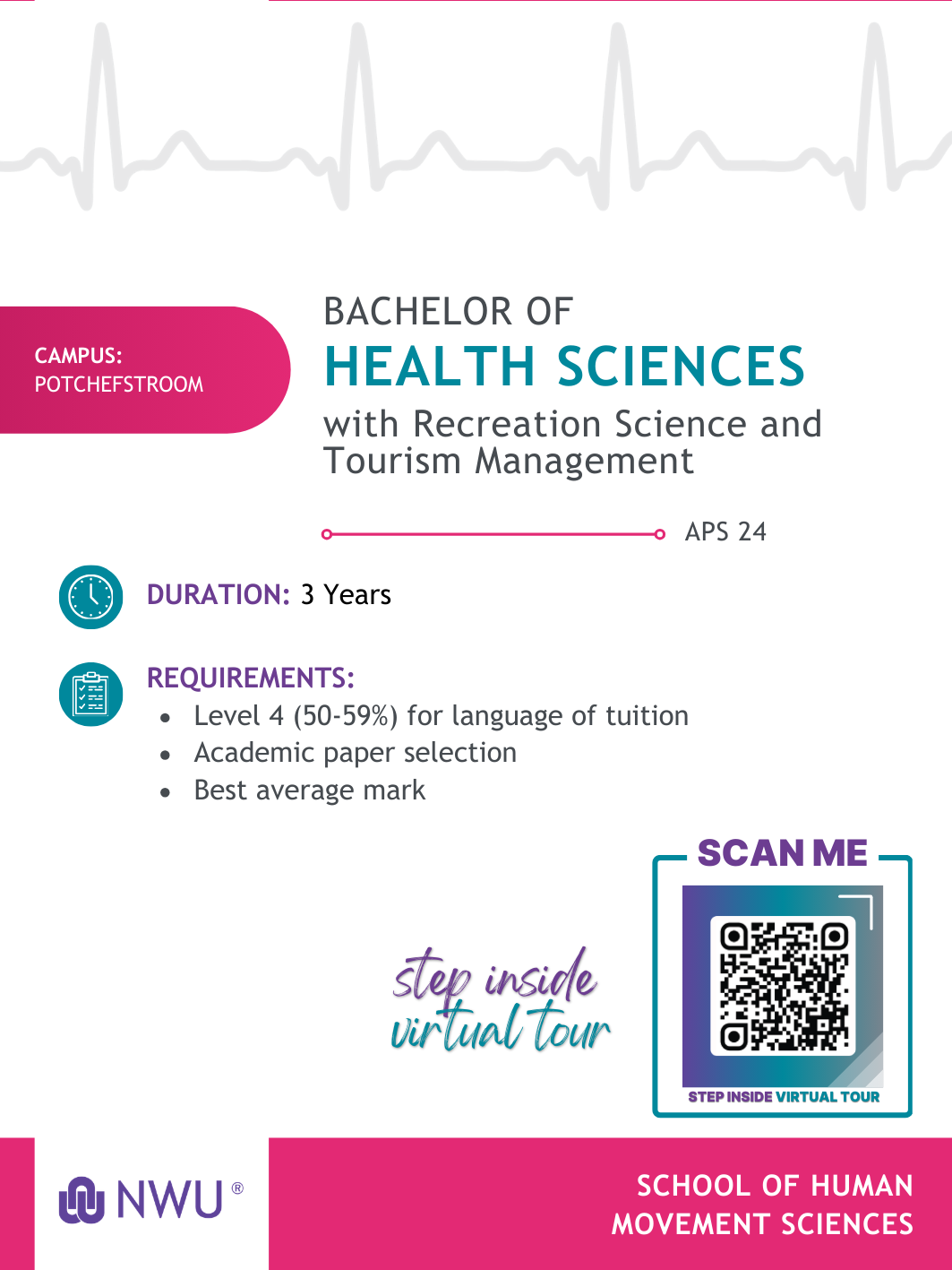 with Recreation Science and Tourism Management